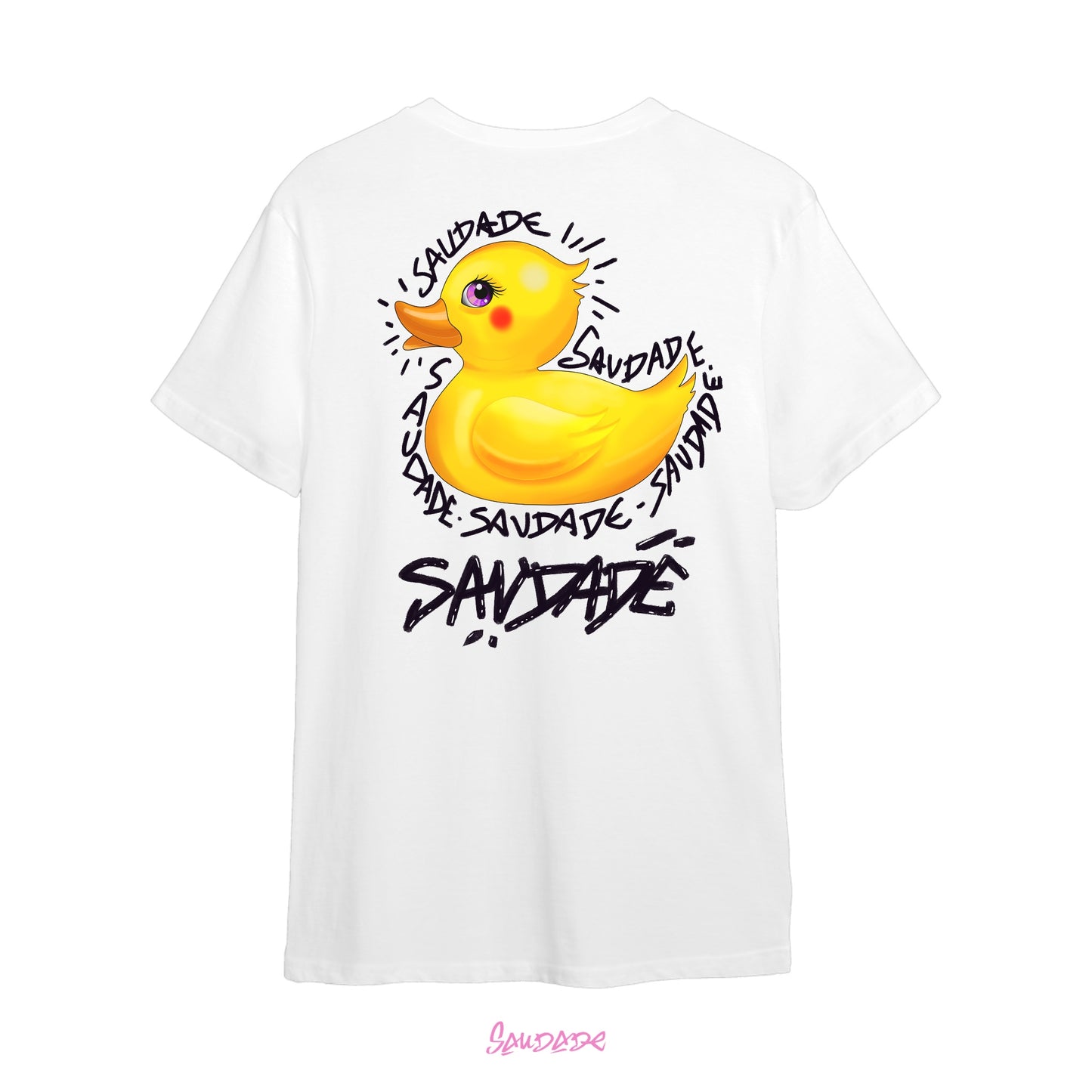 T-SHIRT BABY DUCK BLANC