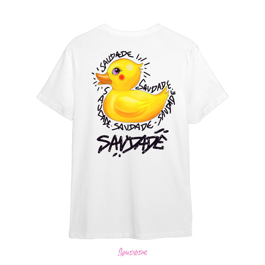 T-SHIRT BABY DUCK BLANC