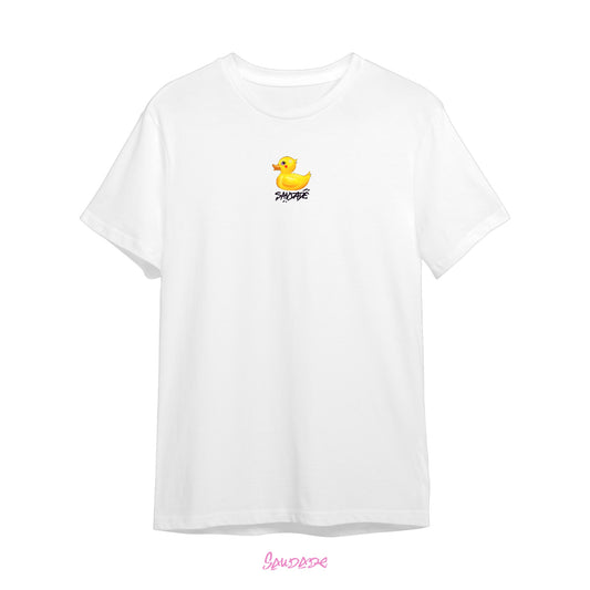 T-SHIRT BABY DUCK BLANC